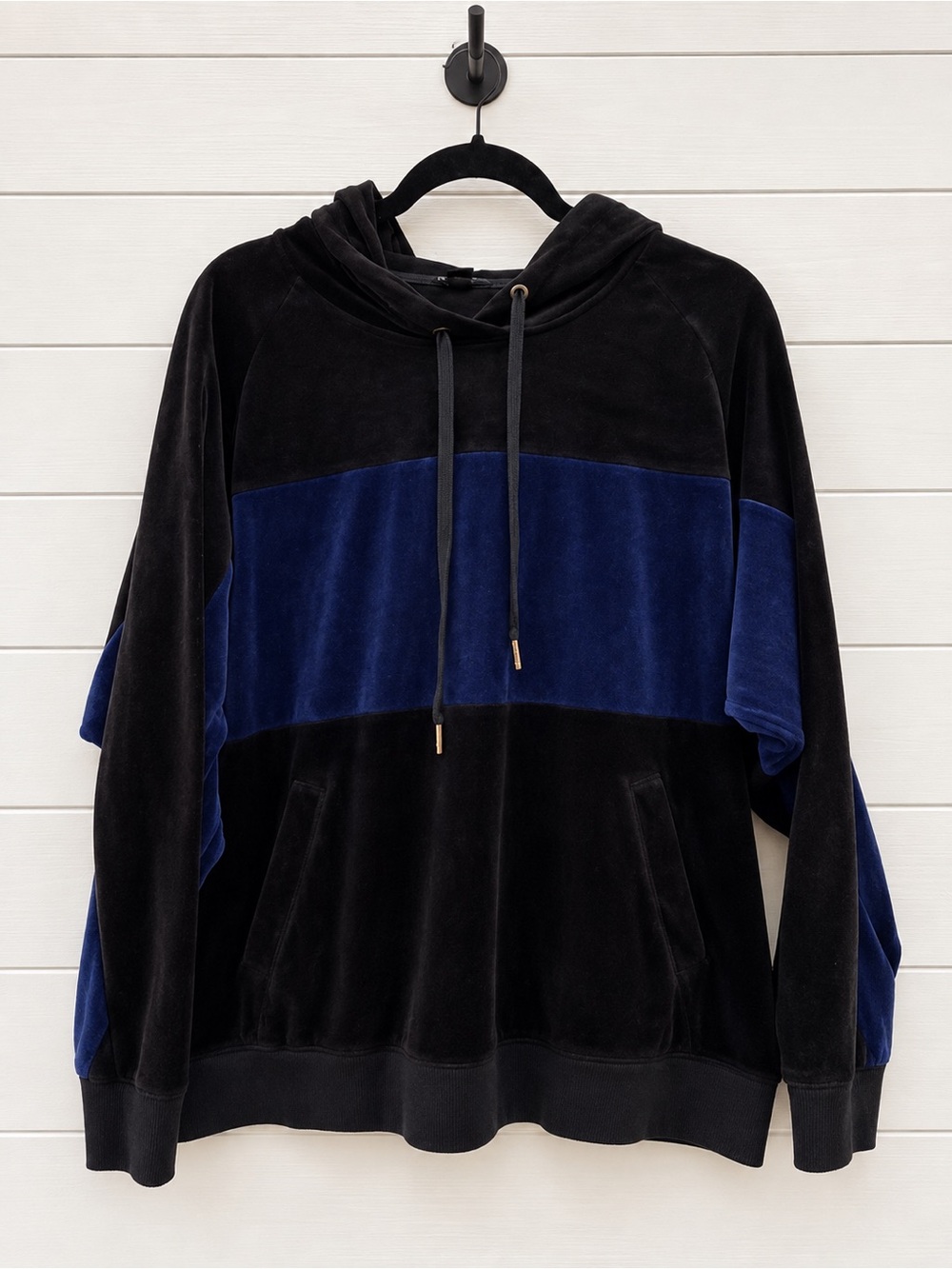 Women’s Extra Large Champion Elite Velour Colorblock Hoodie
